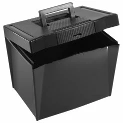 Brand new 😉 Pendaflex Portable File Storage Box, 10-7/8 X 13-1/2 X 10-1/4 Inches, Black ⌛