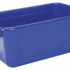 New 👍 School Smart Storage Tray, 7-7/8 X 12-1/4 X 5-3/8 Inches, Blue 🥰