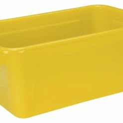 Buy 😉 School Smart Storage Tray, 7-7/8 X 12-1/4 X 5-3/8 Inches, Yellow 🧨