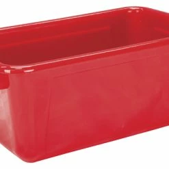 Cheapest ❤️ School Smart Storage Tray, 7-7/8 X 12-1/4 X 5-3/8 Inches, Red ❤️