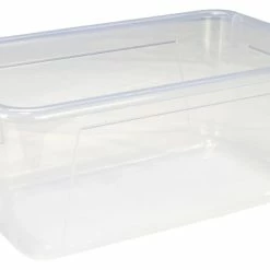 Hot Sale ⌛ School Smart Storage Tray, 7-7/8 X 12-1/4 X 5-3/8 Inches, Translucent 🎉