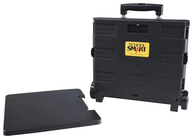 Brand new ๐ School Smart Folding Storage Cart, Medium, 13-7/8 W X 11 L X 12 H Inches, Black ๐ - Image 5