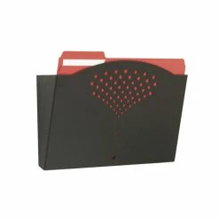 Best deal 🎁 Safco Steel Letter Size Wall Rack, Single Compartment, 12 X 3 X 9 Inches, Black ⌛