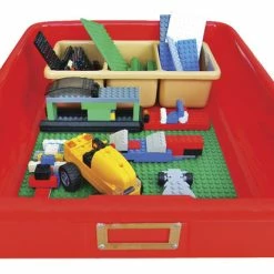 New ⭐ Shirley K's Storage Tray, 19 X 12-1/2 X 4-3/8 Inches, Red ❤️