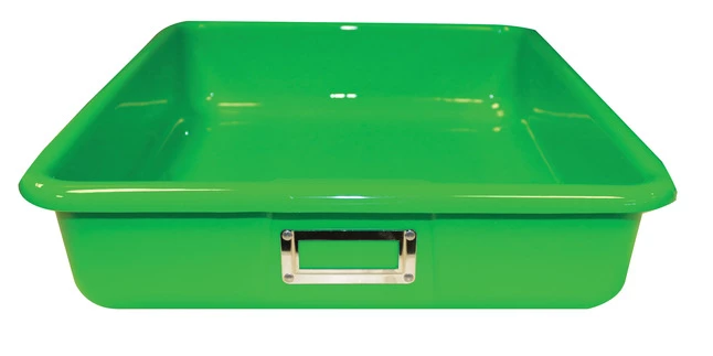 Budget 😀 Shirley K's Storage Tray, 16 X 12 X 4 Inches, Green ⭐