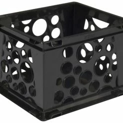Buy 🧨 Storex Mini Crate, Black, Pack Of 12 🧨