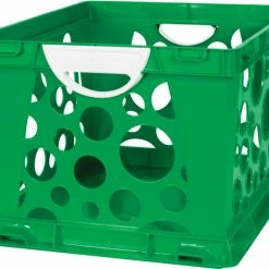 Top 10 🔥 Storex 2-Color Large Crate With Handles, Green/White 🥰