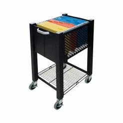 Best deal 🔔 Advantus Vertiflex InstaCart SideKick File Cart, Black 👍