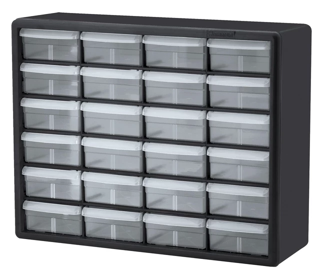 Top 10 ๐คฉ Akro-Mils Storage Cabinet, 6-3/8 X 20 X 16 In, Black And Clear ๐