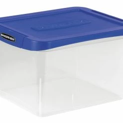 Cheapest 🔔 Bankers Box Portable File Storage, Letter/Legal, 14-1/8 X 17-3/8 X 10-5/8 Inches, Blue/Clear 😍