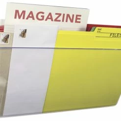 Cheapest 🎉 Storex Wall File, Stackable, Legal, 4 W X 13 L X 7 Inches H, Clear 🤩