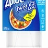 Flash Sale ⭐ Ziploc Twist 'n Loc Round Storage Container, Medium, 2 Pints, Pack Of 8 👏