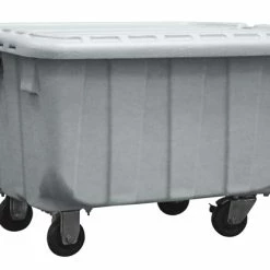 Flash Sale 👏 Shirley K's Wheeled Storage Container With Lid, 25-7/8 X 20-1/2 X 12-7/8 Inches, Gray ❤️