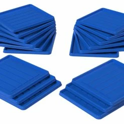 Best reviews of 👍 Storex School Locker/Office Cubicle Boot Tray, 12-3/8 X 11 X 4/5 Inches, Blue, Pack Of 18 ✨