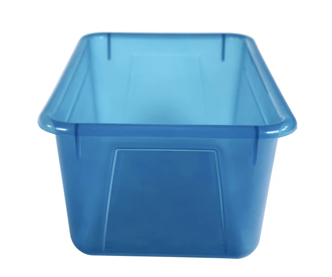 Budget ๐ School Smart Storage Tray, 7-7/8 X 12-1/4 X 5-3/8 Inches, Translucent Teal, Pack Of 5 ๐คฉ - Image 4
