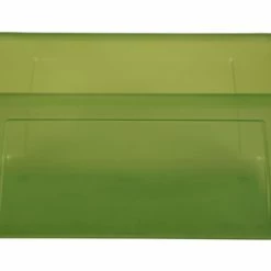 Flash Sale 👍 School Smart Storage Tray, 7-7/8 X 12-1/4 X 5-3/8 Inches, Translucent Green 🎉