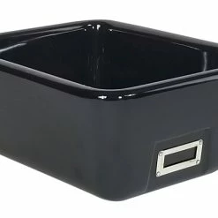 Outlet 🧨 Shirley K's Storage Tray, 14-1/2 X 11-1/2 X 6-1/4 Inches, Black 🧨