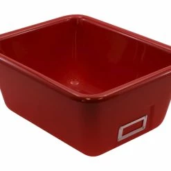 Top 10 🥰 Shirley K's Storage Tray, 14-1/2 X 11-1/2 X 6-1/4 Inches, Red 😉