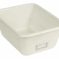 Budget 😀 Shirley K's Storage Tray, 14-1/2 X 11-1/2 X 6-1/4 Inches, Ivory 🔔