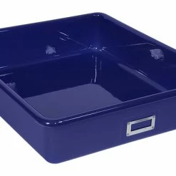 Best reviews of 🎉 Shirley K's Storage Tray, 21 X 19 X 4-1/2 Inches, Blue 😉
