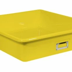 Best reviews of 👍 Shirley K's Storage Tray, 21 X 19 X 4-1/2 Inches, Yellow 🤩