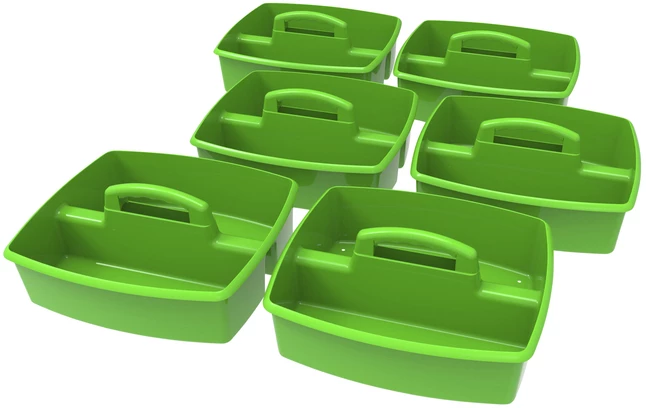 Top 10 😀 Storex Large Caddy, 13 X 11 X 6-3/8 Inches, Green, Pack Of 6 😀 - Image 2