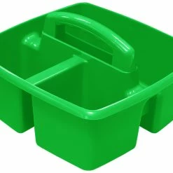 Hot Sale 🎁 Storex Small Caddy, 9-1/4 X 9-1/4 X 5-1/4 Inches, Green, Pack Of 6 🎁