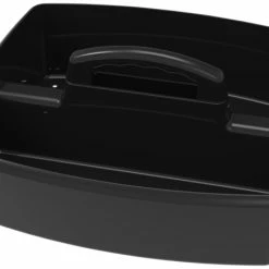 Best deal 😀 Storex Large Caddy, 13 X 11 X 6-3/8 Inches, Black, Pack Of 6 ✨