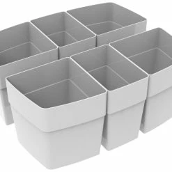 Coupon 👍 Storex Sorting Cups For Storex Large Caddy, Gray, Pack Of 36 ✔️