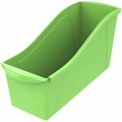Top 10 🥰 Storex Interlocking Book Bin, Large, 14-1/4 X 5-1/4 X 7 Inches, Green 🥰