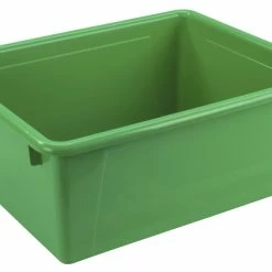 Budget 🎁 School Smart Storage Tray, Letter Size, 10-3/4 X 13-3/8 X 5-1/4 Inches, Green 👏