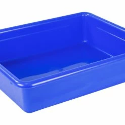 Wholesale 👍 School Smart Storage Tray, Letter Size, 10-3/4 X 13-1/4 X 3 Inches, Blue 👏