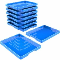 Promo 😀 Storex Sorting And Crafts Tray, 12 X 16 Inches, Blue, Pack Of 12 🎁