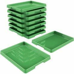 Buy 🤩 Storex Sorting And Crafts Tray, 12 X 16 Inches, Green, Pack Of 12 ❤️