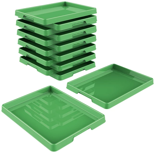Buy π€© Storex Sorting And Crafts Tray, 12 X 16 Inches, Green, Pack Of 12 β€οΈ
