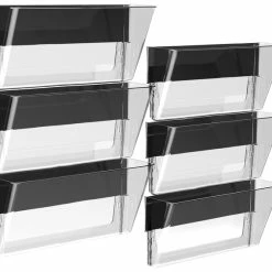 Flash Sale 🧨 Storex Magnetic Wall Pockets, Legal Size, Clear, Pack Of 6 🥰