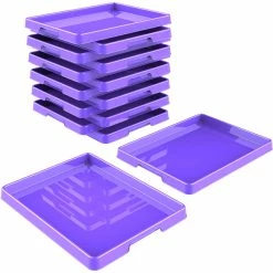 Cheap ❤️ Storex Sorting And Crafts Tray, 12 X 16 Inches, Purple, Pack Of 12 😍