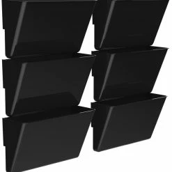 Best Pirce 😉 Storex Magnetic Wall Pockets, Letter Size, Black, Pack Of 6 🔔