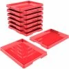 Top 10 🎁 Storex Sorting And Crafts Tray, 12 X 16 Inches, Red, Pack Of 12 ⭐
