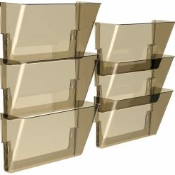 Best reviews of 👍 Storex Wall Files, Letter Size, Smoke, Pack Of 6 ✨