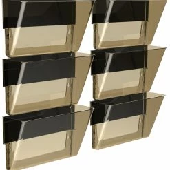 Best reviews of 😉 Storex Magnetic Wall Pockets, Letter Size, Smoke, Pack Of 6 ⭐