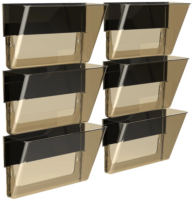 Best reviews of 😉 Storex Magnetic Wall Pockets, Letter Size, Smoke, Pack Of 6 ⭐