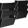 Promo 🥰 Storex Unbreakable Wall Files, Legal Size, Black, Pack Of 6 💯