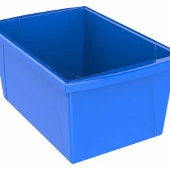 Discount 👍 Storex Classroom Storage Bin, 5-1/2 Gallon, Blue 🧨