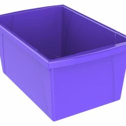 Best reviews of ⭐ Storex Classroom Storage Bin, 5-1/2 Gallon, Purple 😉