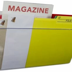 New 🎉 Storex Wall File, Legal Size, Clear 😀