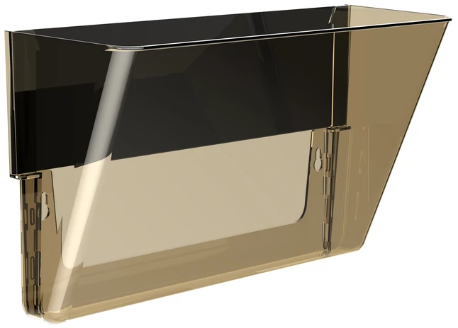 Deals ⭐ Storex Magnetic Wall Pocket, Letter Size, Smoke ❤️