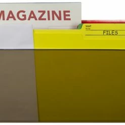 Discount ✔️ Storex Unbreakable Wall File, Legal Size, Smoke ✨