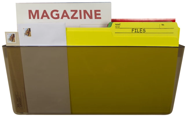 Discount ✔️ Storex Unbreakable Wall File, Legal Size, Smoke ✨