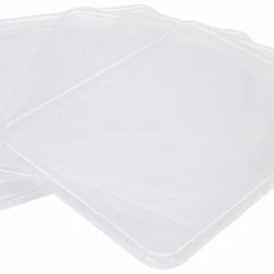 Flash Sale 🔥 School Smart Storage Tray Lid, 10-7/8 X 13-1/4 Inches, Clear, Pack Of 5 ⌛